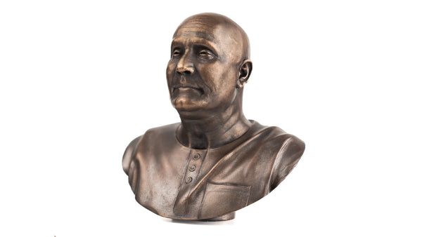 Compassion | Bronze bust of Sri Chinmoy